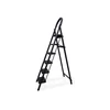 Kép 2/2 - Háztartási létra | 6 fokos | fekete Kép 2/2 - Háztartási létra | 6 fokos | fekete