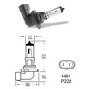 Kép 2/2 - 12V 80W P22d VISION PRO