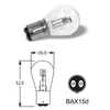 Kép 2/2 - 6V 15/15W Bax15d VISION PRO