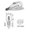 Kép 2/2 - 12V 21W W2,1x9,5d maxi-glass VISION PRO