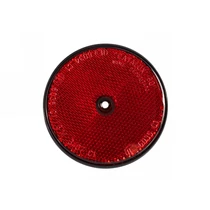 PRIZMA KEREK 80MM CSAVARNÉLKÜLI PIROS