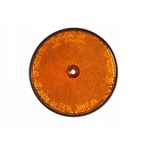 PRIZMA KEREK 80MM CSAVARNÉLKÜLI SÁRGA