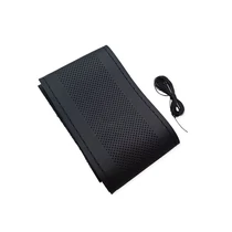 Kormányvédő / 38 cm / fekete / bőr / fűzős Kormányvédő / 38 cm / fekete / bőr / fűzős