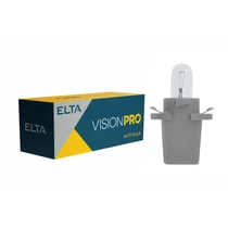 Elta VisionPro | izzó | 12V 1,2W B8,7d | szürke foglalat