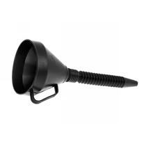 Üzemanyag tölcsér szűrővel | műanyag | fekete Üzemanyag tölcsér szűrővel | műanyag | fekete