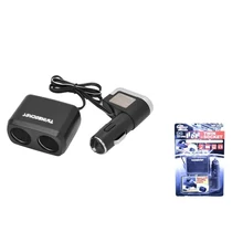 Szivargyújtós elosztó | 2 részes | USB DC12V