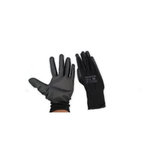 Impregnált mártott tenyerű kesztyű | fekete | 10' Impregnált mártott tenyerű kesztyű | fekete | 10'