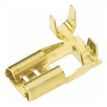 Csúszósaru | szigeteletlen | 90°-os | 7,9 mm / 0,5-2,5 mm2 kábelhez | anya Csúszósaru | szigeteletlen | 90°-os | 7,9 mm / 0,5-2,5 mm2 kábelhez | anya