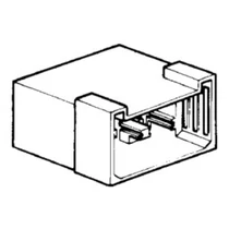 Kábelvég szigetelőház | 6 pólusú | 6,3 mm | BP1121-hez Kábelvég szigetelőház | 6 pólusú | 6,3 mm | BP1121-hez