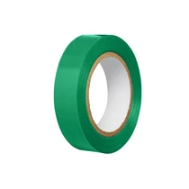 Szigetelőszalag | 15 mm x 10 m | pvc | zöld