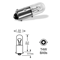 Qlux | izzó | 24V 4W Ba9s T4W
