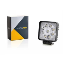 Elta VisionPro | LED munkalámpa | 10-30V | 9LED x 3W/27W | kocka Elta VisionPro | LED munkalámpa | 10-30V | 9LED x 3W/27W | kocka