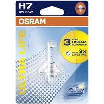 Osram | izzó | 12V 55W H7 | ultra life | 1 darabos bliszter