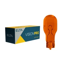 Elta VisionPro | izzó | 12V 18W W2,1x9,5d T15 | maxi üveg | sárga