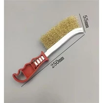 Drótkefe | rézbevonatú | 250 x 55 mm Drótkefe | rézbevonatú | 250 x 55 mm