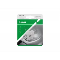Lucas | 12V 16W Capless W2,1x9,5d T15 "E" | 2 darabos bliszter