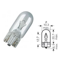 Osram | izzó | 12V 5W W2,1x9,5d W5W | 2 darabos bliszter