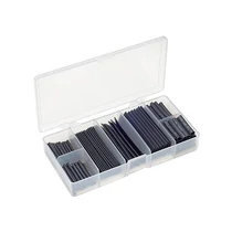 Zsugorcső készlet | fekete szín | 127 darabos szett Zsugorcső készlet | fekete szín | 127 darabos szett