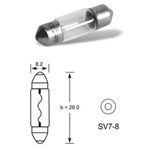 Narva | izzó | 12V 3W SV7 | 8 x 28mm Narva | izzó | 12V 3W SV7 | 8 x 28mm
