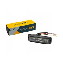 Elta VisionPro | stroboszkóp villogó | 6 LED | 5W/30W | 9-30V | kék
