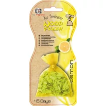 Autós légfrissítő zsák | wood fresh | citrom illat