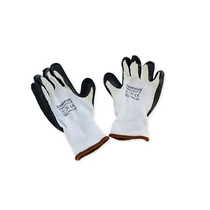 Erősített | vulkanizált | mártott tenyerű vastag kesztyű | szürke | 9' Erősített | vulkanizált | mártott tenyerű vastag kesztyű | szürke | 9'