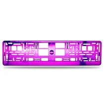 Rendszámtartó | alsóléces | fémgőzölt | lila Rendszámtartó | alsóléces | fémgőzölt | lila
