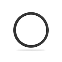 Kormányvédő | PVC bőr | fekete | 47 cm