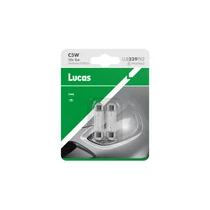 Lucas | 12V 5W SV8,5-8 | C5W | 11 x 35 mm | 2 darabos bliszter Lucas | 12V 5W SV8,5-8 | C5W | 11 x 35 mm | 2 darabos bliszter