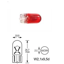 Elta VisionPro | izzó | 12V 5W W2,1x9,5d | piros