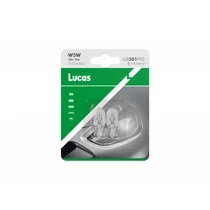 Lucas | 12V 5W W2,1x9,5d W5W | 2 darabos bliszter Lucas | 12V 5W W2,1x9,5d W5W | 2 darabos bliszter