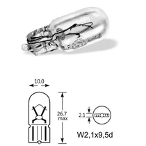 Qlux | izzó | 12V 5W W2,1x9,5d W5W Qlux | izzó | 12V 5W W2,1x9,5d W5W