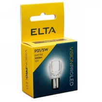 Elta VisionPro | izzó | 12V P21/5W Ba15d | 200 lumen | 6000K | LED | 2 darabos csomag Elta VisionPro | izzó | 12V P21/5W Ba15d | 200 lumen | 6000K | LED | 2 darabos csomag