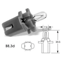 Narva | izzó | 24V 1,2W BAX10S szürke foglalat Narva | izzó | 24V 1,2W BAX10S szürke foglalat