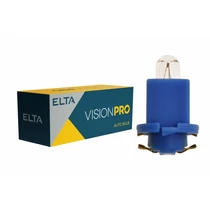 Elta VisionPro | izzó | 24V 1.2W BAX | kék üveg | kék foglalat