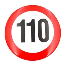 Sebességkorlátozó matrica | 22 cm | 110 km/h Sebességkorlátozó matrica | 22 cm | 110 km/h