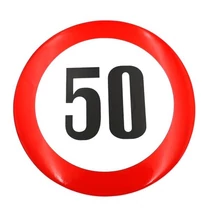 Sebességkorlátozó matrica | 22 cm | 50 km/h Sebességkorlátozó matrica | 22 cm | 50 km/h