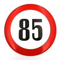 Sebességkorlátozó matrica | 22 cm | 85 km/h Sebességkorlátozó matrica | 22 cm | 85 km/h