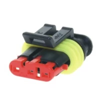 Csatlakozó | vízmentes | 3 eres kábelhez | 1,5 mm2 vastag kábelhez | apa Csatlakozó | vízmentes | 3 eres kábelhez | 1,5 mm2 vastag kábelhez | apa