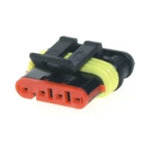 Csatlakozó | vízmentes | 4 eres kábelhez | 1,5 mm2 vastag kábelhez | apa Csatlakozó | vízmentes | 4 eres kábelhez | 1,5 mm2 vastag kábelhez | apa