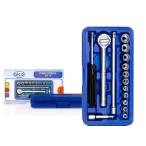 Alca | dugókulcs készlet | racsnival | 17 db | (4-13mm) Alca | dugókulcs készlet | racsnival | 17 db | (4-13mm)