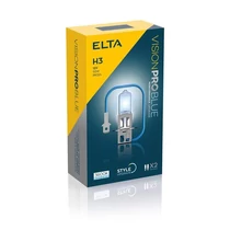 Elta VisionPro | izzó | 12V 55W PK22s H3 | kék fény | 3600K | 2 darabos csomag