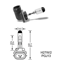 Narva | izzó | H27W/2 12V 27W PGJ13