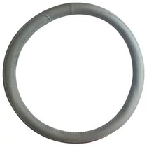 Kormányvédő / 38 cm / szürke / műbőr