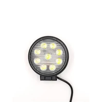 Munkalámpa | 9 LED | 27W | 10-30V | kerek Munkalámpa | 9 LED | 27W | 10-30V | kerek