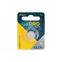 Elta VXPRO | lítium elem | CR1220 | 3V | 1 darabos bliszter Elta VXPRO | lítium elem | CR1220 | 3V | 1 darabos bliszter