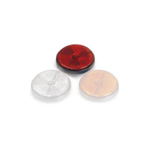 PRIZMA KEREK 60MM CSAVARNÉLKÜLI PIROS