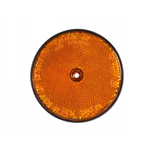 PRIZMA KEREK 80MM CSAVARNÉLKÜLI SÁRGA