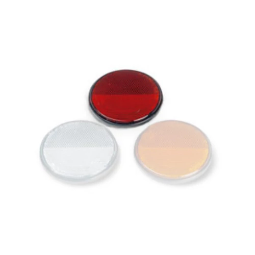 PRIZMA KEREK 80MM ÖNTAPADÓS PIROS