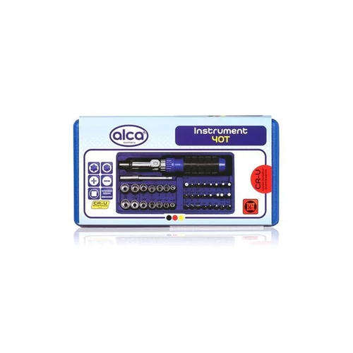 Alca | szerszámkészlet | 40 db-os | crowa és bit szett